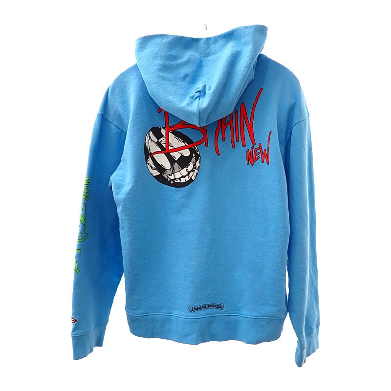 Chrome Hearts Matti Boy Collaboration Hoodie XL 680 Cotton Blue