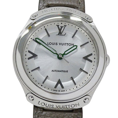 Louis Vuitton Watch Fifty Five Automatic Winding at Stainless Steel Leather