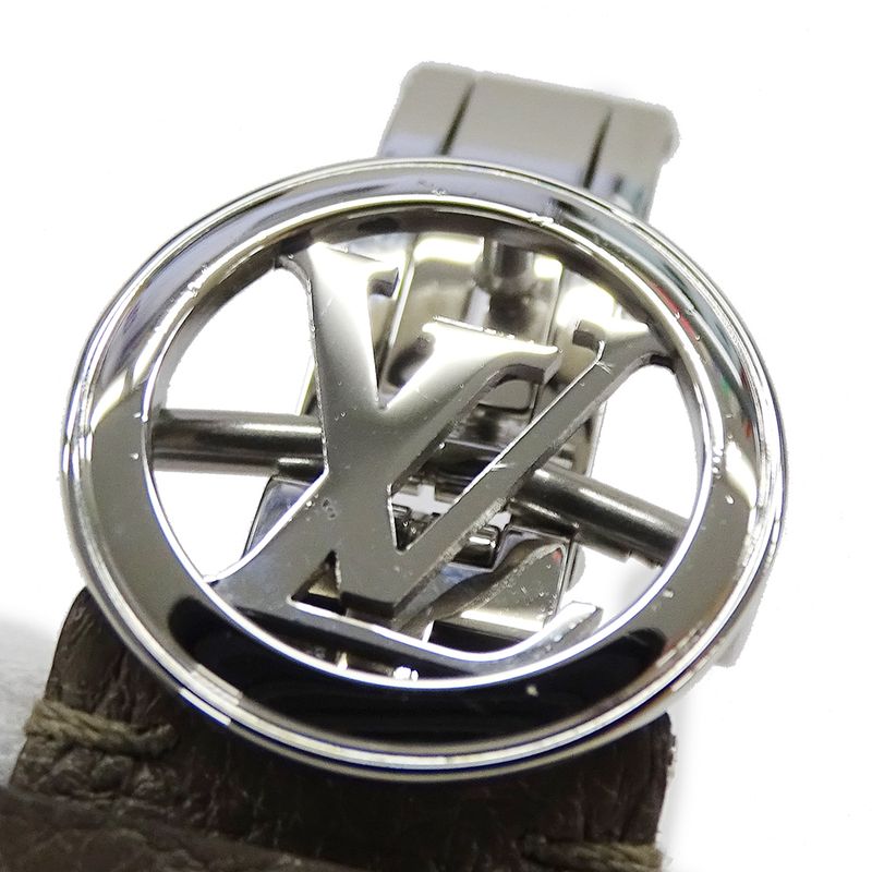 Louis Vuitton Watch Fifty Five Automatic Winding at Stainless Steel Leather