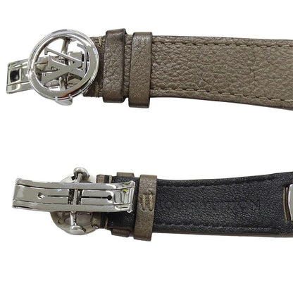 Louis Vuitton Watch Fifty Five Automatic Winding at Stainless Steel Leather