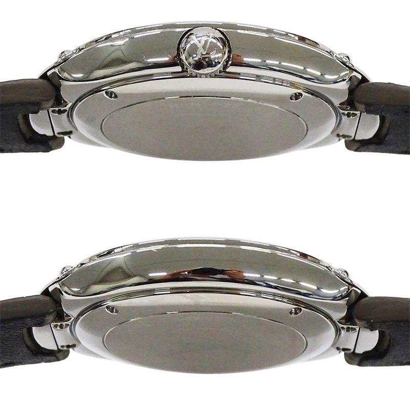 Louis Vuitton Watch Fifty Five Automatic Winding at Stainless Steel Leather