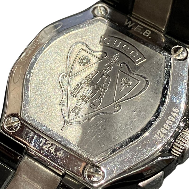 Gucci Watch Quartz Black Dial 124.4