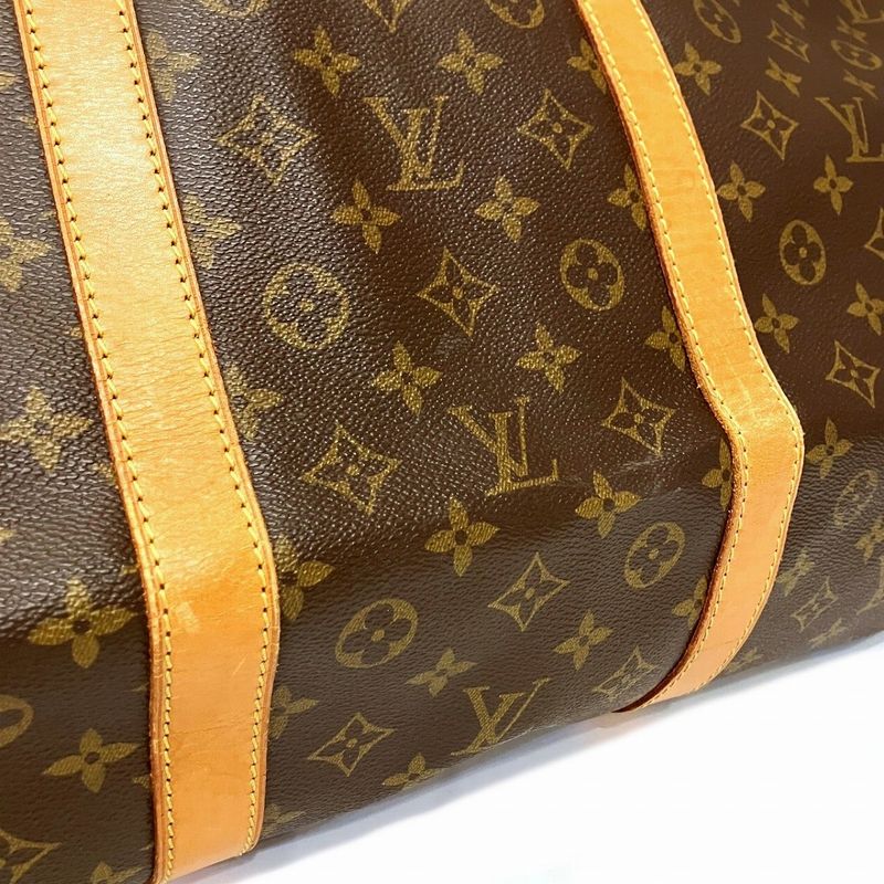 Louis Vuitton Keepall 60 Monogram Boston Bag Canvas