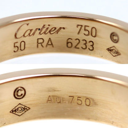 Cartier 18k Pink Gold Mini Love Diamond Ring