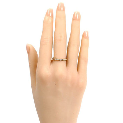 Tiffany & Co 18k Pink Gold Half Eternity Ring Diamond