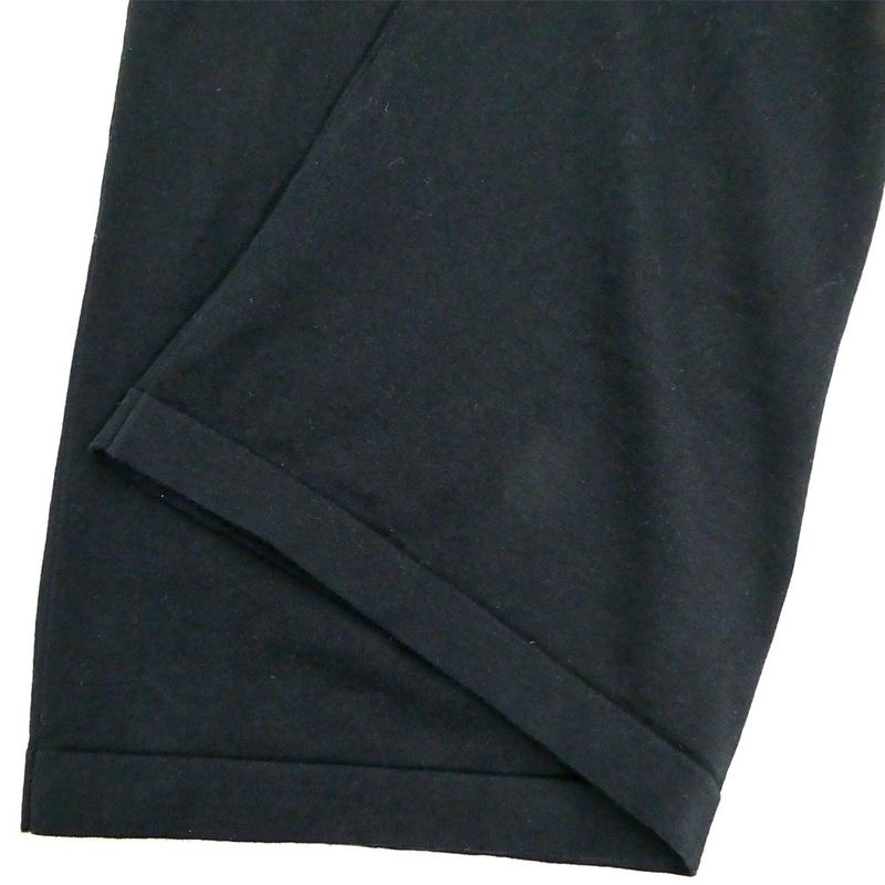 Louis Vuitton Signature Short Sleeve Cotton Crew Neck Black XS
