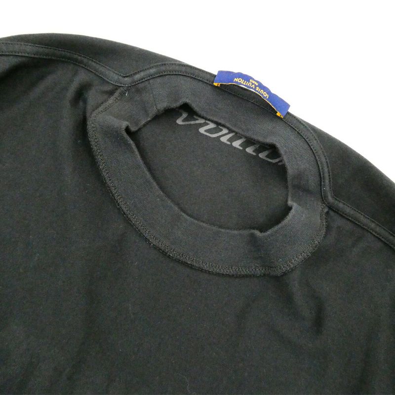 Louis Vuitton Terumohito Reactive Print T-Shirt Black