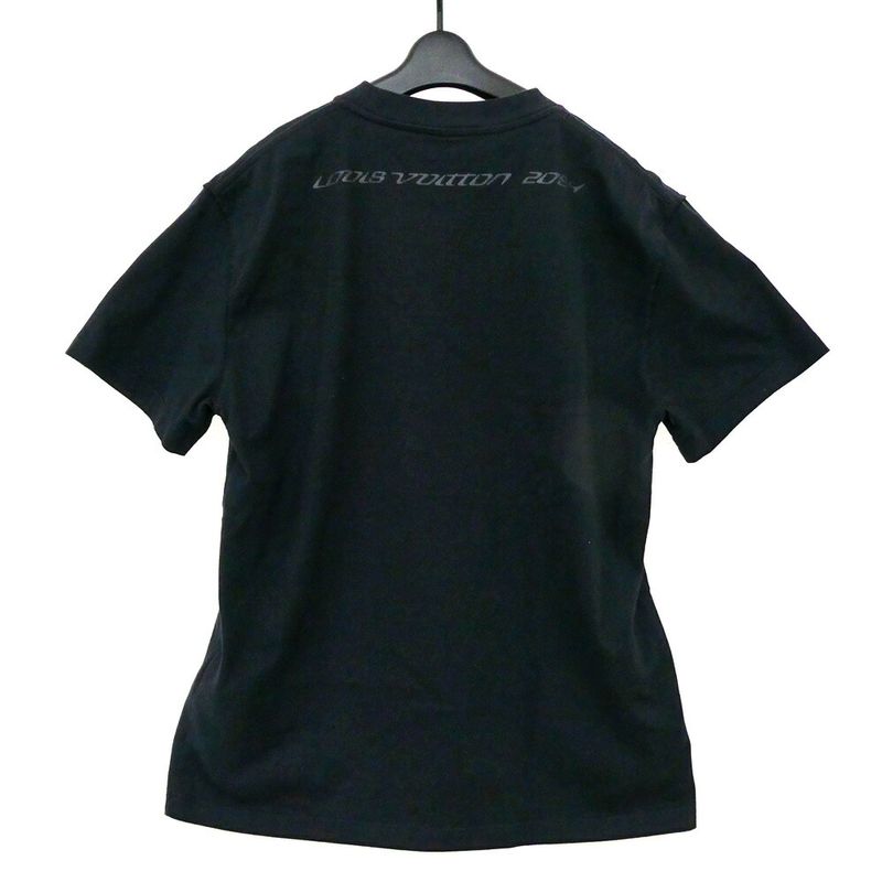 Louis Vuitton Terumohito Reactive Print T-Shirt Black
