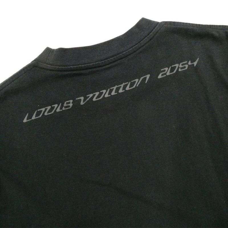 Louis Vuitton Terumohito Reactive Print T-Shirt Black