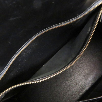 Hermes Kelly 32 Sellier Box Calf Black Gold Handbag
