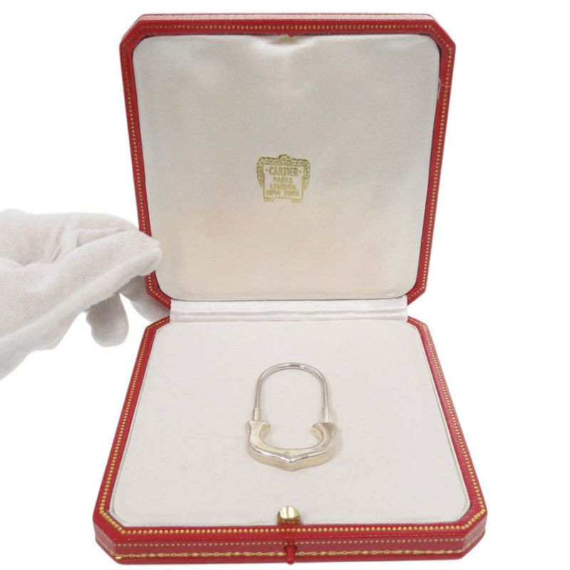 Cartier C Motif Key Ring Key Holder