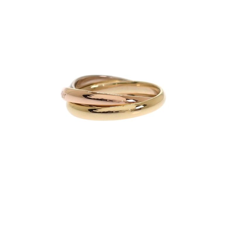 Cartier Trinity Small . Ring 18k Yellow Gold 18k Pink 46