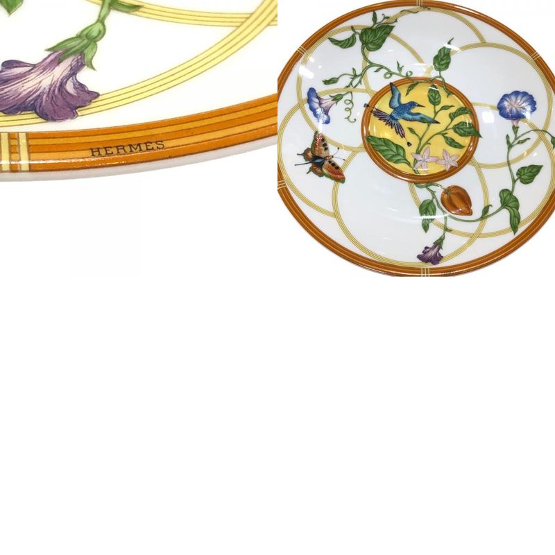 Hermes Plate Siesta Pottery Multicolor