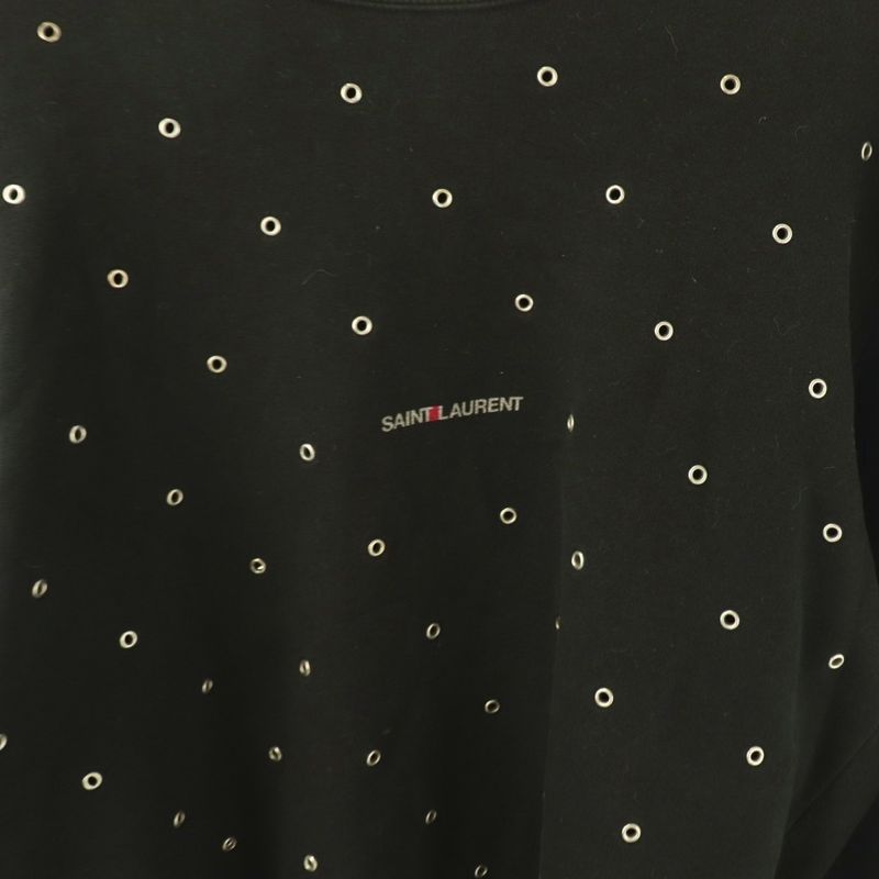 Saint Laurent San Ro Lampari Paris Sweatshirt Torre Pruo S Black Sweater