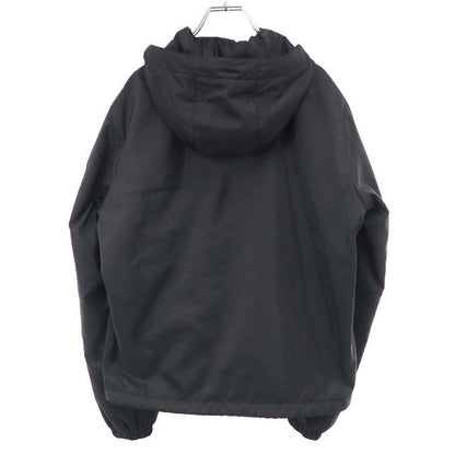 Prada Nylon Hoodie Dead Patted Jacket Black