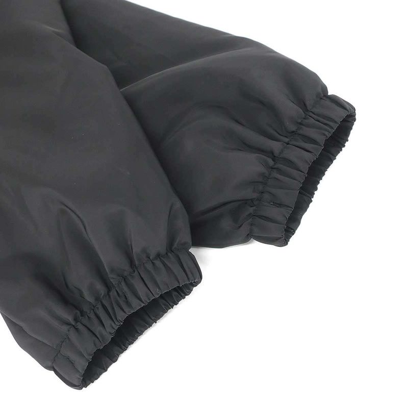 Prada Nylon Hoodie Dead Patted Jacket Black