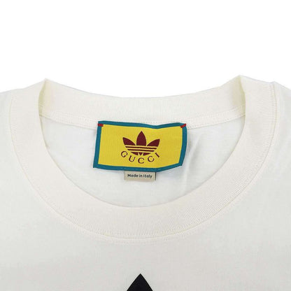 Gucci Adidas Print T-Shirt White