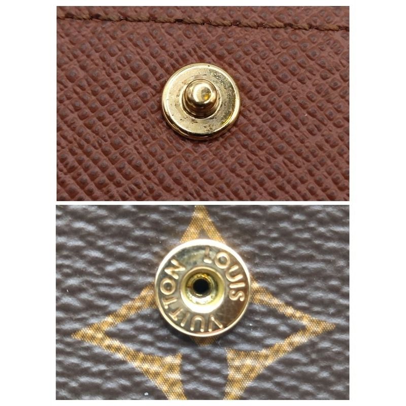 Louis Vuitton Multicles 6 Monogram Brown Key Case Key Holder