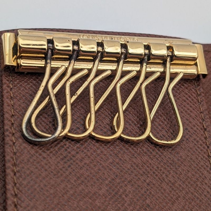 Louis Vuitton Multicles 6 Monogram Brown Key Case Key Holder