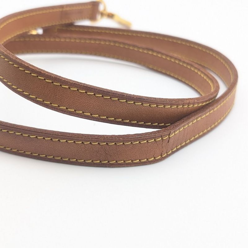 Louis Vuitton Shoulder Strap Leather Non Adjustable