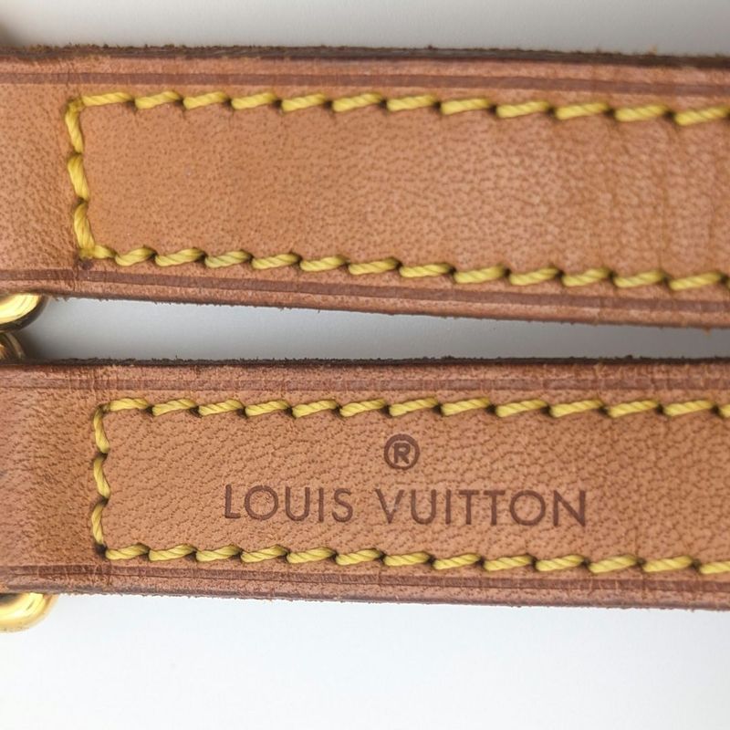 Louis Vuitton Shoulder Strap Leather Non Adjustable