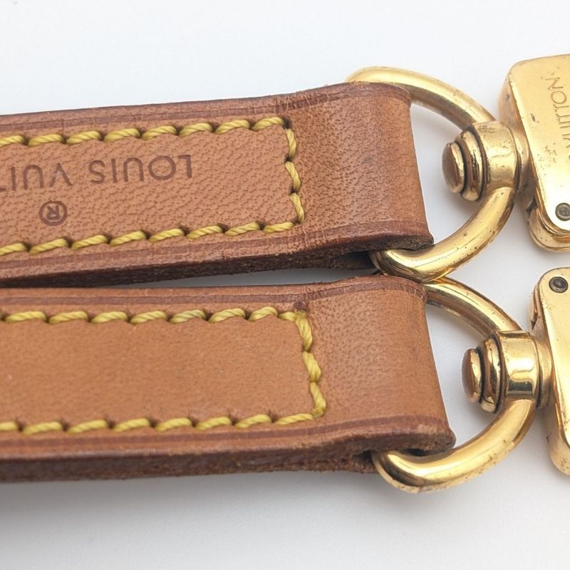 Louis Vuitton Shoulder Strap Leather Non Adjustable