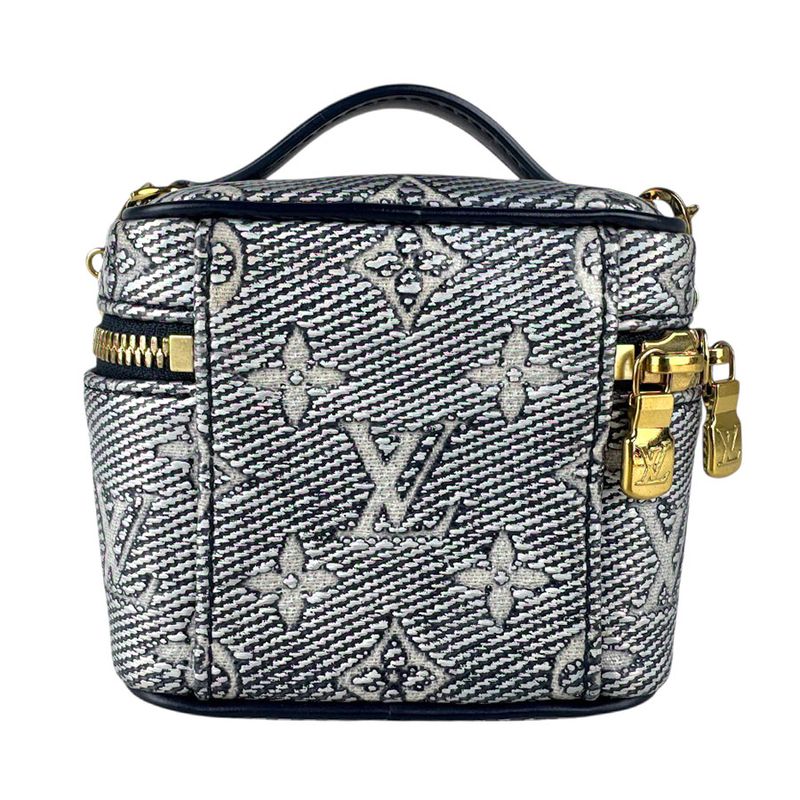 Louis Vuitton Shoulder Bag Monogram Laminated Jacquard Micro Vanity