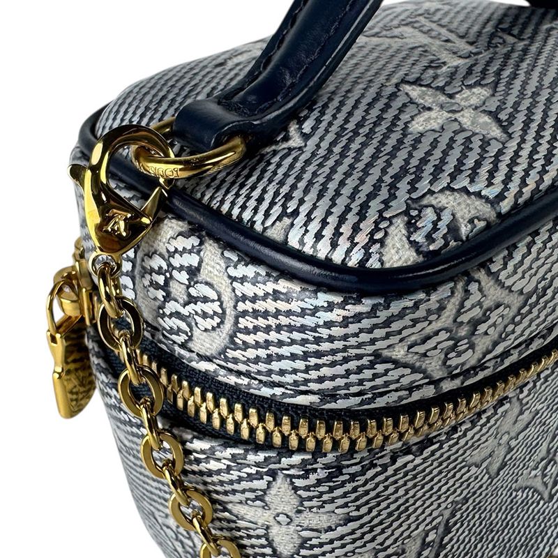 Louis Vuitton Shoulder Bag Monogram Laminated Jacquard Micro Vanity