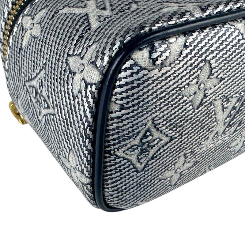 Louis Vuitton Shoulder Bag Monogram Laminated Jacquard Micro Vanity