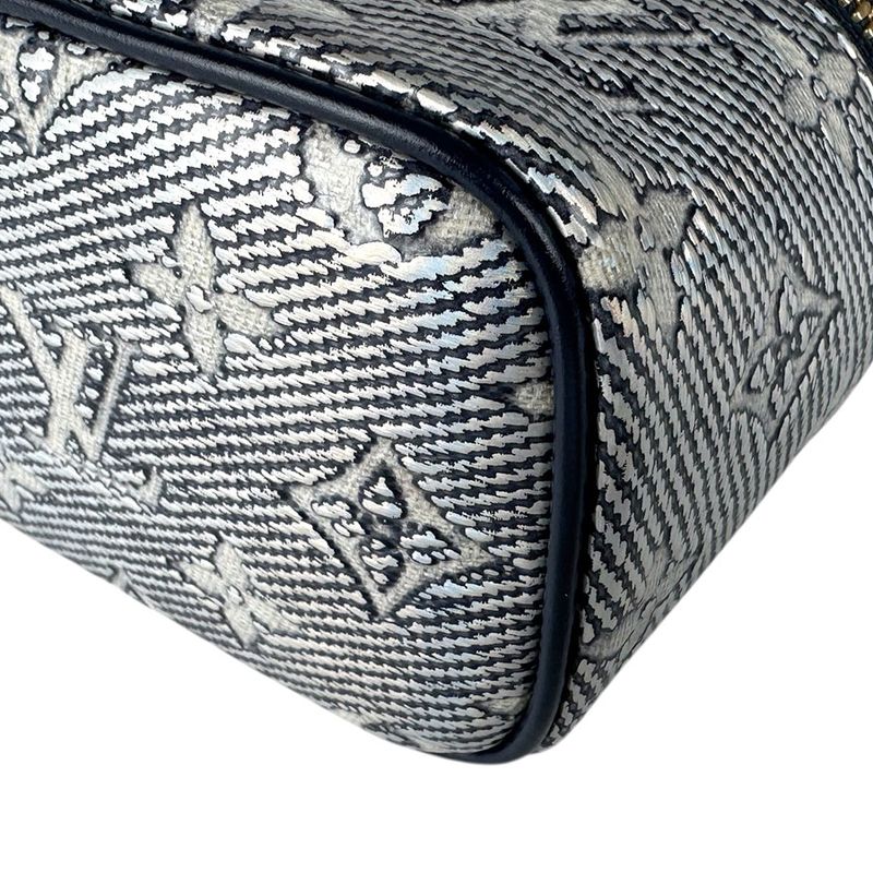 Louis Vuitton Shoulder Bag Monogram Laminated Jacquard Micro Vanity