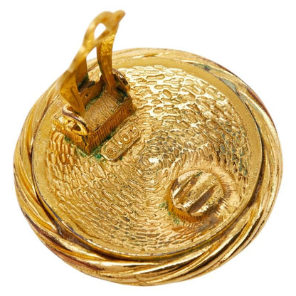 Chanel Vintage CC Logo Gold Plated