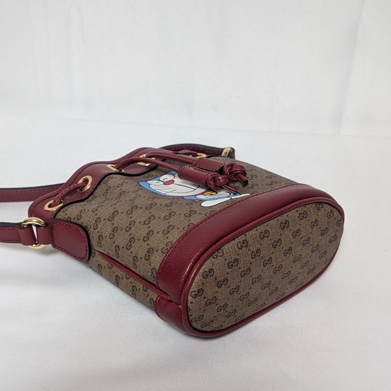 Gucci Doraemon Collaboration Micro GG Supreme Shoulder Bag