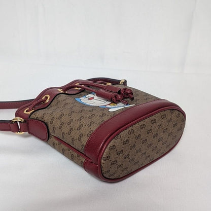 Gucci Doraemon Collaboration Micro GG Supreme Shoulder Bag