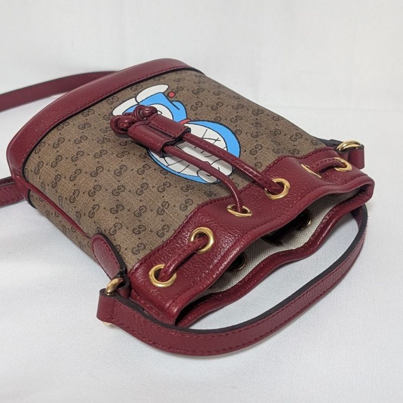 Gucci Doraemon Collaboration Micro GG Supreme Shoulder Bag