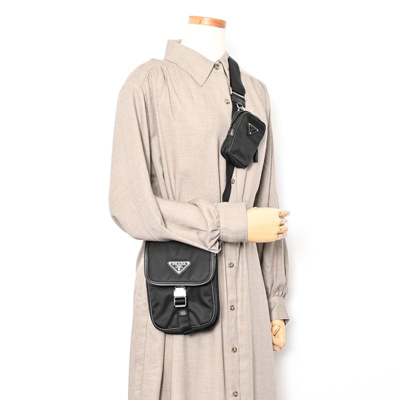 Prada Shoulder Bag Silver