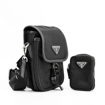 Prada Shoulder Bag Silver