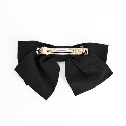 Chanel and Barrette Shoulder Bag Silver
