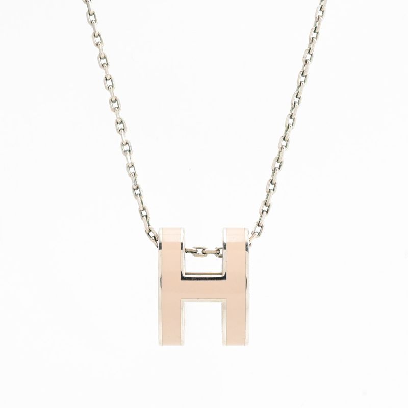 Hermes Necklace Pop Brown