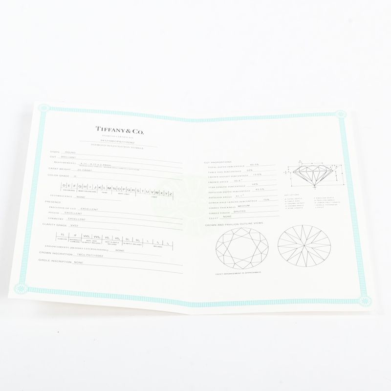 Tiffany & Co Ring Harmony Solitaire