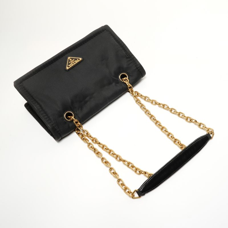 Prada Shoulder Bag Nylon Chain