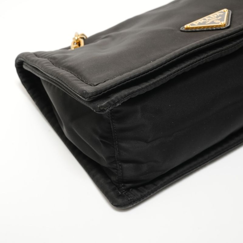 Prada Shoulder Bag Nylon Chain