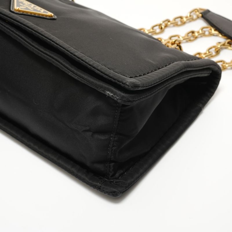 Prada Shoulder Bag Nylon Chain