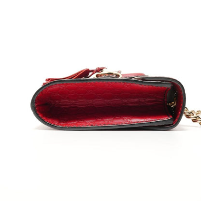 Gucci Shoulder Bag Micro GG Guccissima Chain Emily