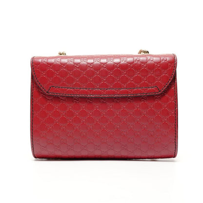 Gucci Shoulder Bag Micro GG Guccissima Chain Emily