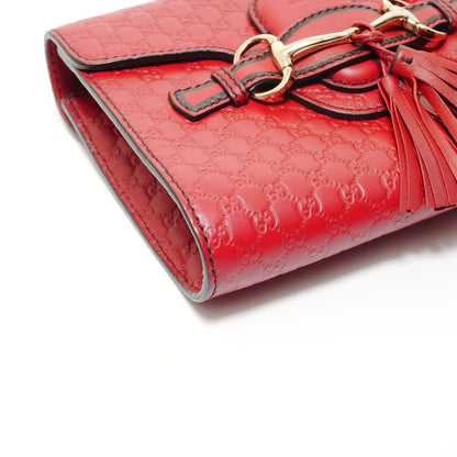 Gucci Shoulder Bag Micro GG Guccissima Chain Emily