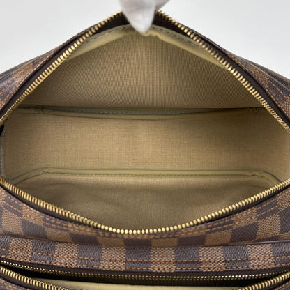 louis vuitton reporter pm crossbody  shoulder bag damier brown