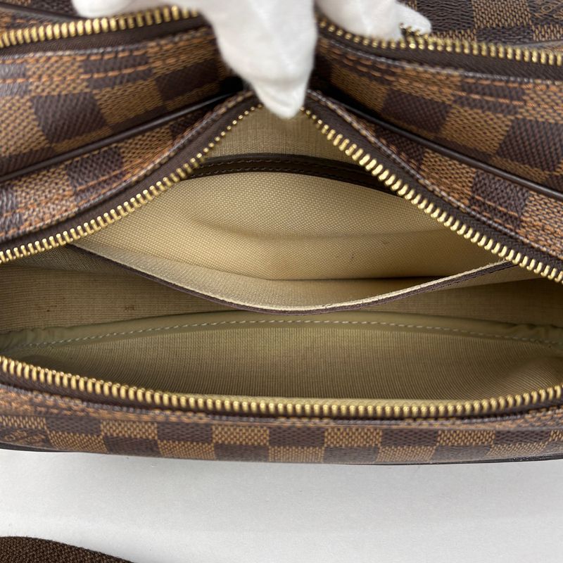 louis vuitton reporter pm crossbody  shoulder bag damier brown