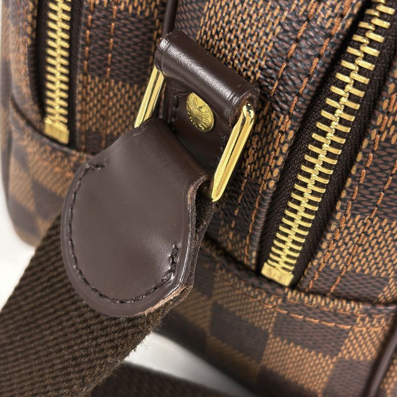 louis vuitton reporter pm crossbody  shoulder bag damier brown