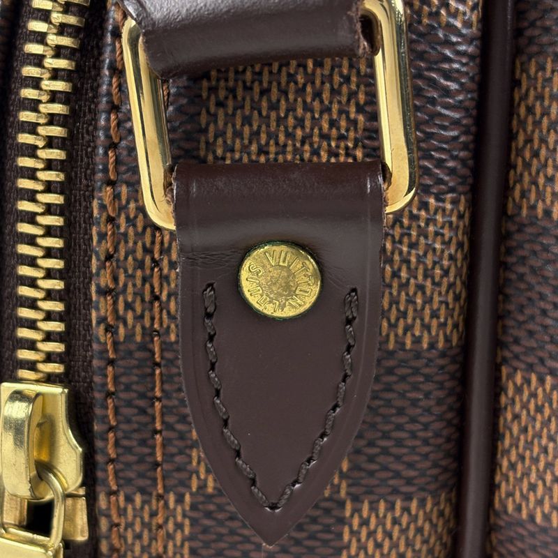 louis vuitton reporter pm crossbody  shoulder bag damier brown