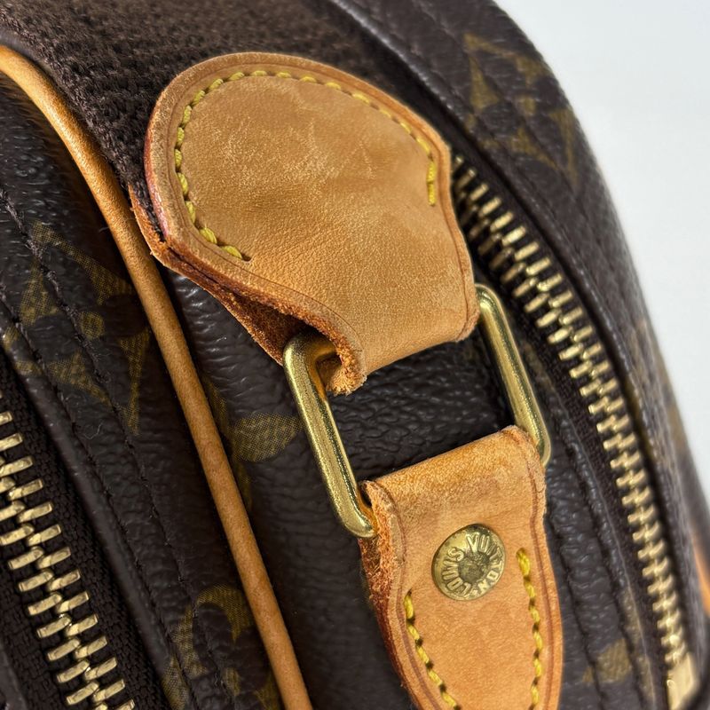 Louis Vuitton Reporter PM Crossbody Shoulder Bag Monogram Brown